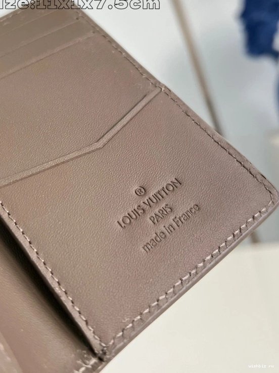 WIS Pocket Organizer-7.5*11.1*1 LOUIS cm VUITTON 0711
